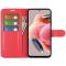  Xiaomi Redmi Note 12 4G Fodral Litchi Läder Röd