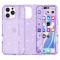  iPhone 16 Pro Skal Glitter Lila