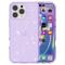  iPhone 16 Pro Skal Glitter Lila