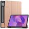  Lenovo Idea Tab Pro Fodral Tri-Fold Läder Roséguld