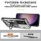  Samsung Galaxy S25 Plus Skal Hybrid Ring CamShield Silver