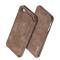 LC.IMEEKE iPhone 6/6S - LC.IMEEKE Retro Läder Fodral - Brun