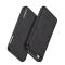 LC.IMEEKE iPhone 6/6S Plus - LC.IMEEKE Retro Läder Fodral - Svart