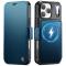CASEME CASEME iPhone 17 Pro Skal RFID Plånbok Blå