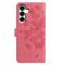  Samsung Galaxy A37 5G Fodral Med Fjäril Tryck Rosa
