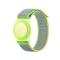  Apple AirTag 2/1 Nylon Armband För Barn (S) Grön