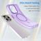  iPhone 16 Pro Max Skal MagSafe Slim Matt Lila