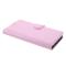 iPhone 12 / 12 Pro Fodral Litchi Läder Ljus Rosa