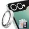 ENKAY ENKAY Samsung Galaxy Z Flip 8 Linsskydd Silver