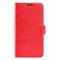  Xiaomi Redmi Note 14 4G Fodral Crazy Horse Läder Röd