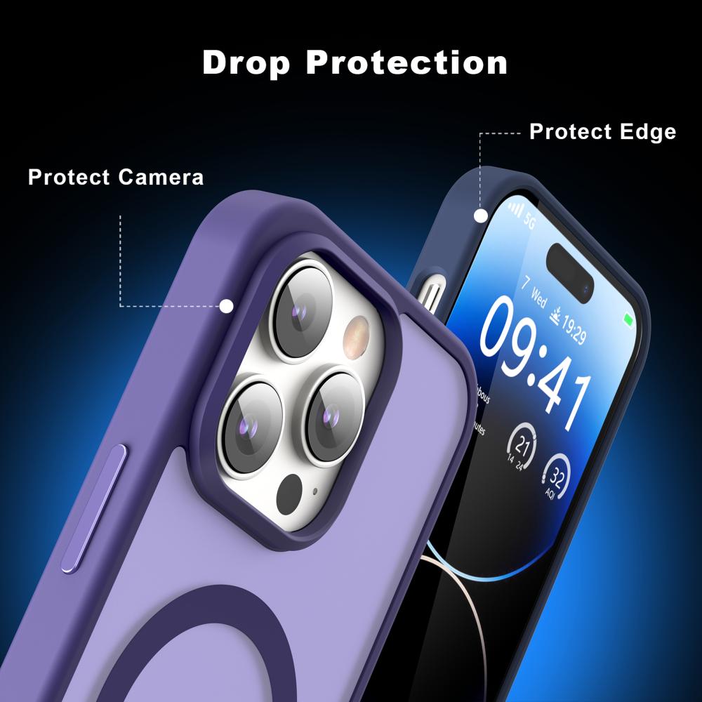ColorPop ColorPop iPhone 14 Pro Skal CH MagSafe Matt Ljus Grön