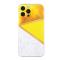  iPhone 14 Pro Skal Marmor TPU Gul