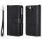 iPhone 6/6S/7/8 Plus - 2in1 Magnet Skal / Plånboksfodral - Svart