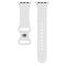 ColorPop Silikon Armband Butterfly Apple Watch 42/44/45/46/49 mm (M/L) Vit