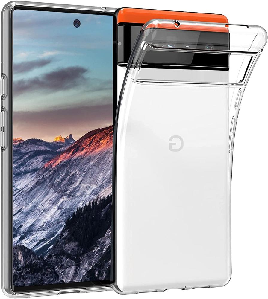  Google Pixel 6A Skal Genomskinligt
