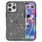  iPhone 16 Pro Skal Glitter Svart