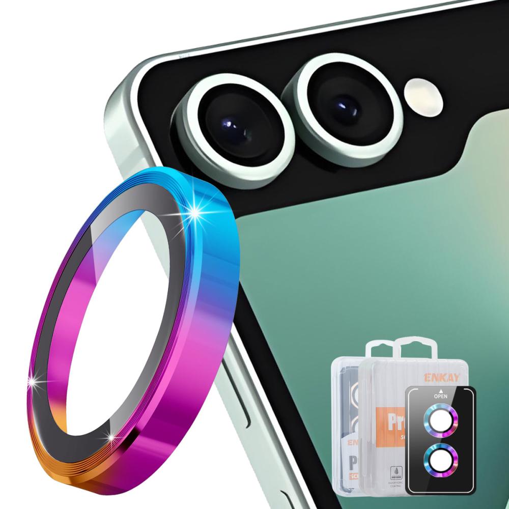 ENKAY ENKAY Samsung Galaxy Z Flip 8 Linsskydd Flerfärgad