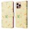  iPhone 16 Pro Fodral RFID Läder Yellow Daisy