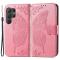  Samsung Galaxy S24 Ultra Fodral Big Butterfly Rosa