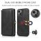  iPhone 14 Pro 2in1 Fodral Magnet Med Frontficka Svart