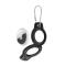 Tech-Protect Tech-Protect Apple AirTag 2/1 2-PACK Hållare Rough Vein Svart