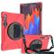  Galaxy Tab S8 / Tab S7 Skal 360° Hybrid Kickstand Med Strap
