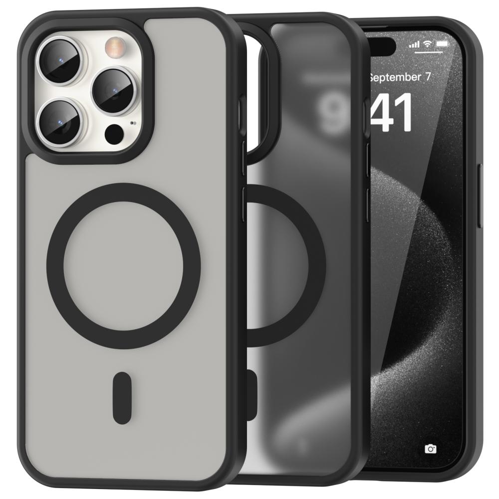 ColorPop ColorPop iPhone 15 Pro Skal CH MagSafe Matt Svart