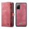 CASEME Samsung Galaxy S20 FE - CASEME 2-i-1 Magnet Skal/Fodral - Röd