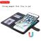  iPhone 6/6S/7/8 Plus - 2in1 Magnet Skal / Plånboksfodral - Svart