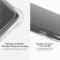 IMAK IMAK Motorola Moto G55 5G Skal TPU Shockproof Tonad Svart