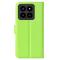  Xiaomi 14 Fodral Litchi Läder Grön