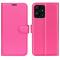  Xiaomi Redmi Note 12 4G Fodral Litchi Läder Rosa