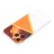  iPhone 14 Pro Skal Marmor TPU Orange