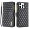 BINFEN BINFEN iPhone 16 Pro Max Fodral Diamond Multifunktionell Svart