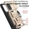  Samsung Galaxy A56 5G/A36 5G Skal CamShield Ring Hybrid Guld