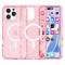  iPhone 16 Pro Skal MagSafe Glitter Rosa