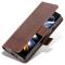 AZNS AZNS Galaxy Z Fold 5 Fodral PU-Läder Brun