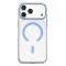  iPhone 18 Pro / 17 Pro Skal MagSafe Transparent/Ljus Blå