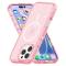 iPhone 16 Pro Skal MagSafe Glitter Rosa