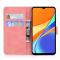  Xiaomi Redmi 9C Fodral Läder Ljus Rosa