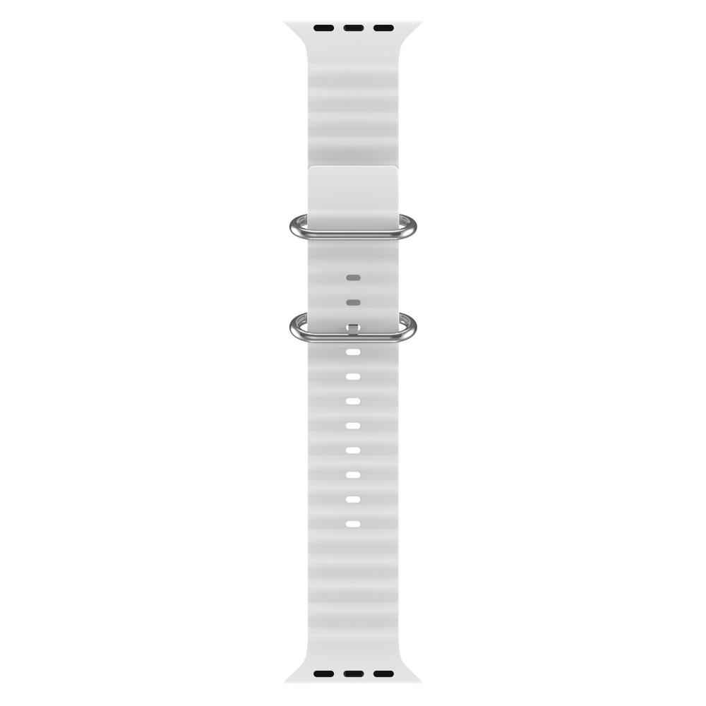 ColorPop Apple Watch 42/44/45/46/49 mm Armband Ocean Wave Vit