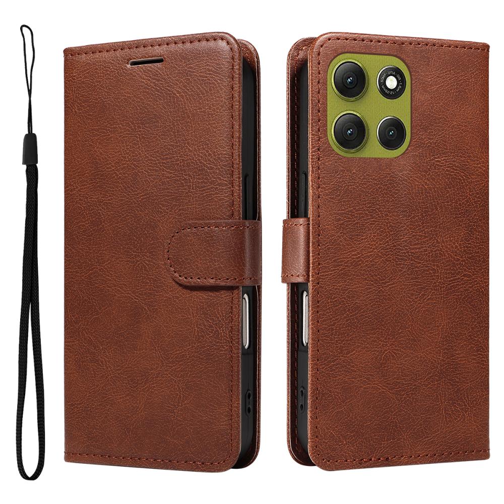  Motorola Moto G86 Power / G86 5G Fodral Läder Brun