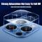  3-Pack iPhone 13 Pro/13 Pro Max Linsskydd Härdat Glas Transparent