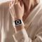 ColorPop Apple Watch 42/44/45/46/49 mm Armband Ocean Wave Vit