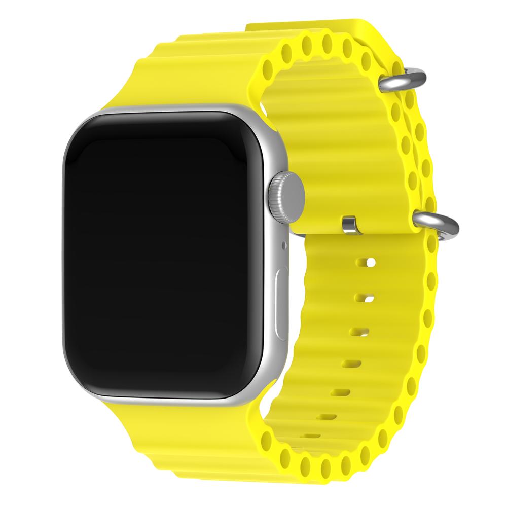 ColorPop Apple Watch 42/44/45/46/49 mm Armband Ocean Wave Gul