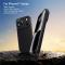 IPAKY IPAKY iPhone 17 Pro Max Skal TPU Kolfiber Textur Svart