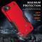  iPhone 7/8/SE Skal Non-Slip Armor Hybrid Svart