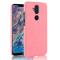  Nokia 8.1 - Krokodil Mönster Skal - Rosa