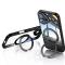  iPhone 16 Skal MagSafe Kickstand Transparent / Svart