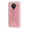  Nokia G10 / G20 Fodral Mandala Läder Roséguld